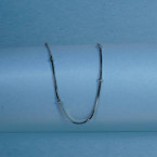 Sleek Beadline Silver Chain